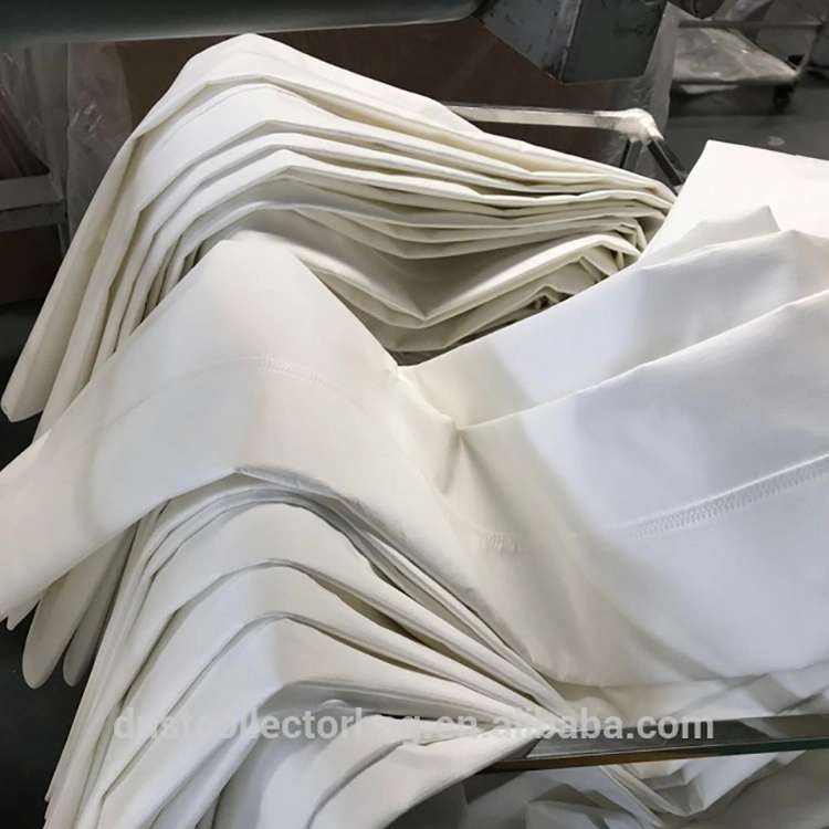 750 GSM Pure PTFE Filter Bag PTFE Baghouse Filter PTFE Membrane Dust Colltector Filter Bag for Biomass Power Plant