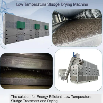 Macchina per la disidratazione e l'essiccazione dei fanghi con pompa di calore